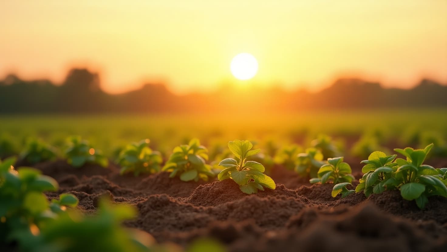 Imagen Decorativa Campo de Semillas